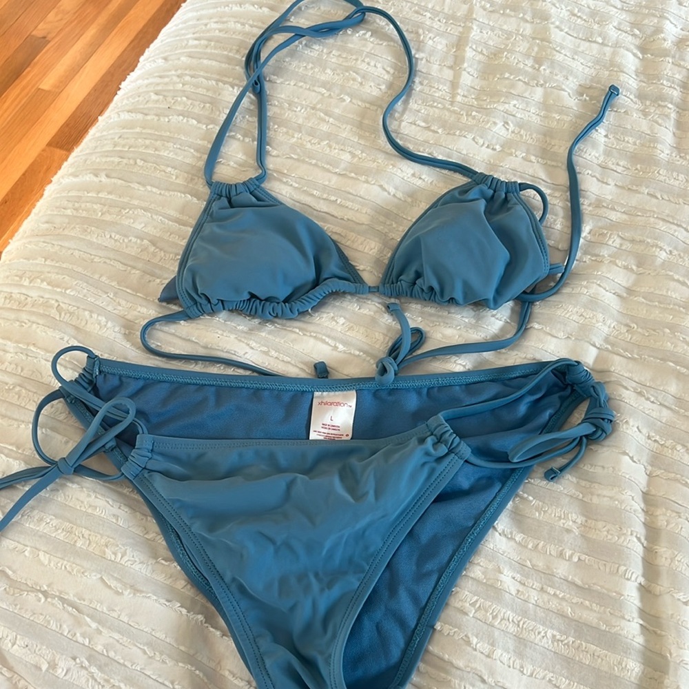 Women’s bikini light blue